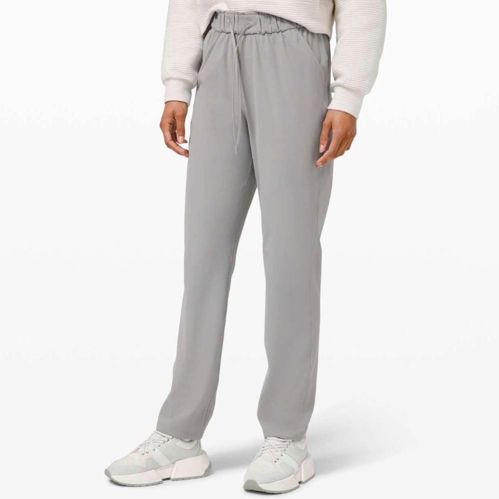 Lululemon‎ | Keep Moving High Rise Full Length Pant Rhino Grey Size 6